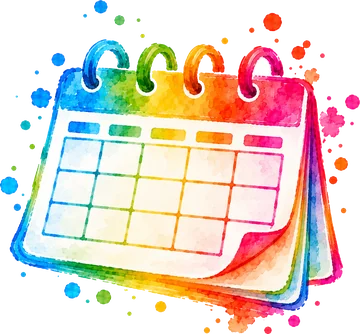 Bunter Kalender